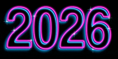 Podświetlany 2026 rok